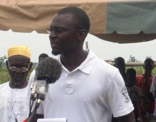 M. Boubacar Dieme. Président de l'Association Diante Bou Bess